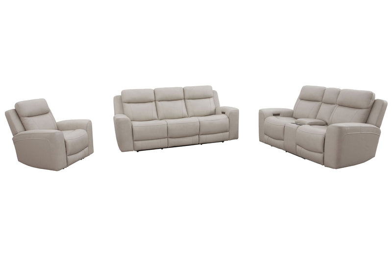 Calgary - Power Reclining Console Loveseat - JaxCo Furniture
