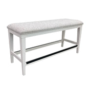 Americana Modern Dining - Upholstered Counter Bench - Cotton - JaxCo Furniture