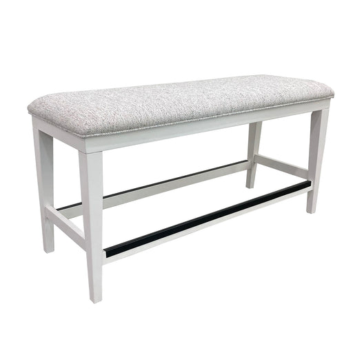 Americana Modern Dining - Upholstered Counter Bench - Cotton - JaxCo Furniture