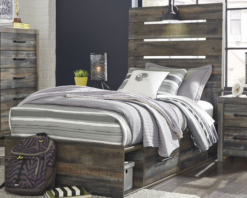 Drystan - Panel Bed - JaxCo Furniture