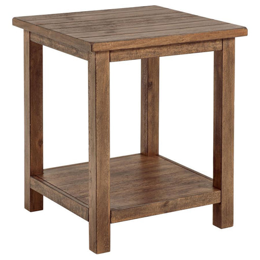 Payne - Wood End Table with Shelf - JaxCo Furniture