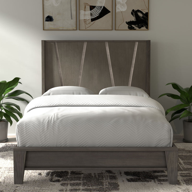 Pure Modern Bedroom - Panel Bed - JaxCo Furniture