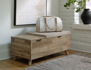 Gerdanet - Beige - Storage Bench - JaxCo Furniture