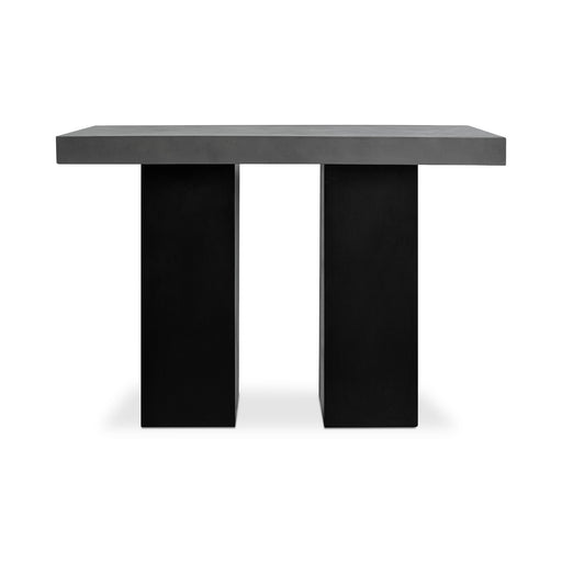 Lithic - Outdoor Bar Table - Black - JaxCo Furniture