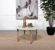 Aldis - Round Marble Top Table - JaxCo Furniture