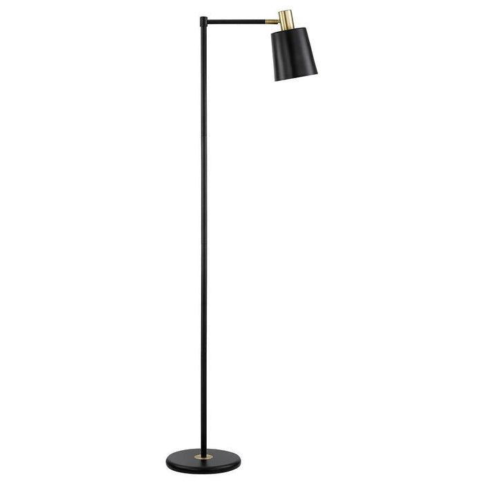 Rhapsody - Metal Adjustable Task Floor Lamp - Black - JaxCo Furniture