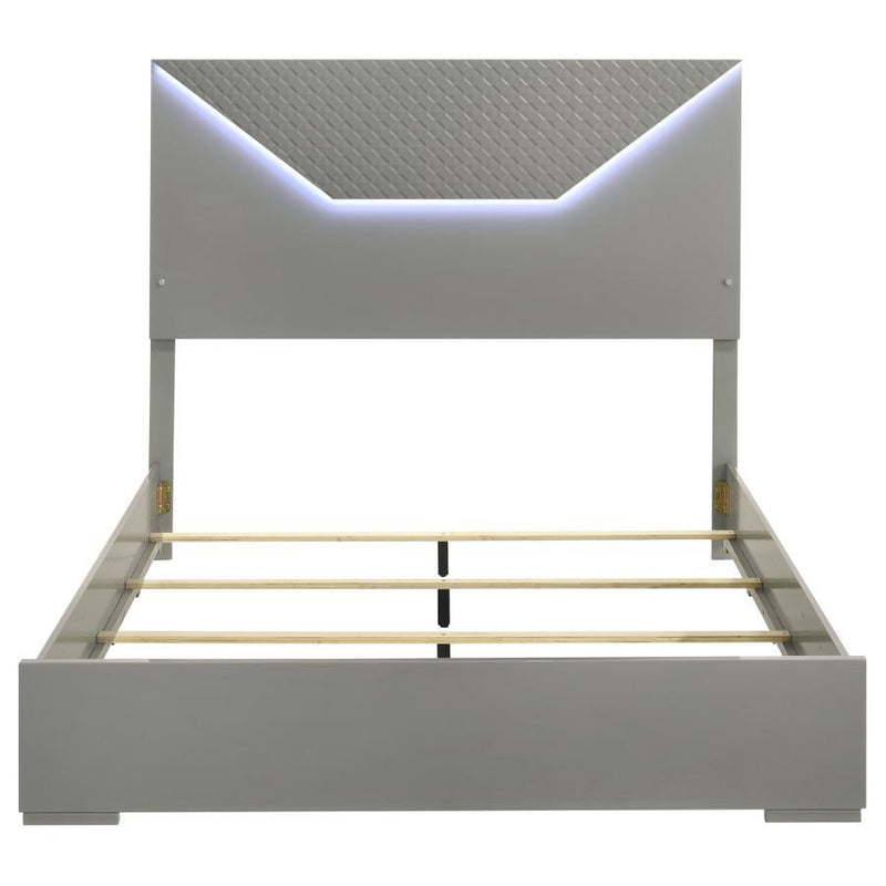 Ives - Panel Bed LED Headboard - JaxCo Furniture