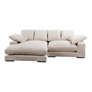 Plunge - Sectional - Beige - JaxCo Furniture