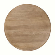 Ilaria - Reclaimed Wood Round Coffee Table - Sand Washed - JaxCo Furniture