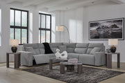 ModMax II - Salt And Pepper - Reclining Sectional - JaxCo Furniture