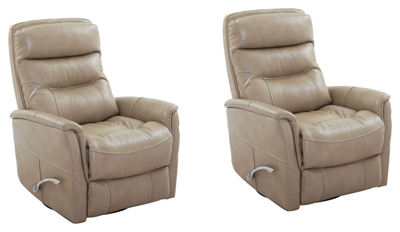Gemini - 33.5" Swivel Glider Recliner (Set of 2) - JaxCo Furniture