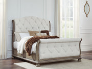 Ardenfield - Upholstered Sleigh Bed - JaxCo Furniture