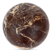 Odessa - Sphere Tabletop Accent - Dark Brown - JaxCo Furniture