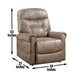 Ottawa - Power Lift Chair With Heat - JaxCo Furniture