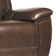 Jameson - Power Reclining Zero Gravity Console Loveseat - Hickory - JaxCo Furniture