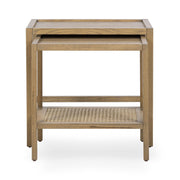 Devin - Solid Wood Nesting Accent Tables - JaxCo Furniture
