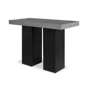 Lithic - Outdoor Bar Table - Black - JaxCo Furniture