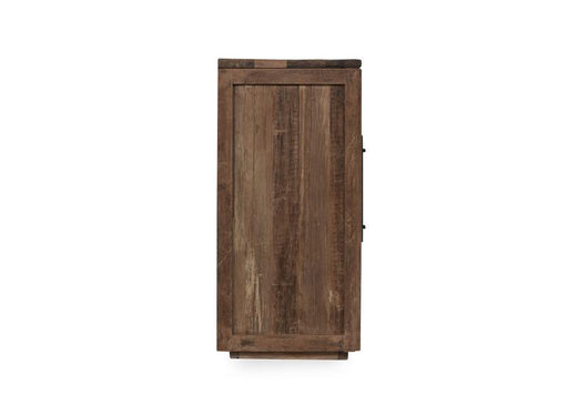 Jett - Reclaimed Wood 4 Door Cabinet - Natural - JaxCo Furniture