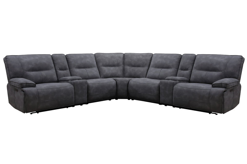 Gladiator - 6 Piece Modular Power Reclining Sectional - JaxCo Furniture