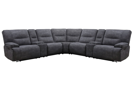 Gladiator - 6 Piece Modular Power Reclining Sectional - JaxCo Furniture