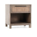 Jensen - 1 Drawer Nightstand - Taupe - JaxCo Furniture