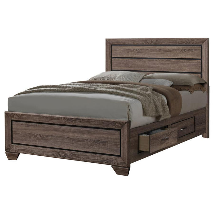 Kauffman - Transitional Storage Bed Bedroom Set - JaxCo Furniture