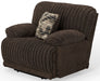 Hollifield - Power Wall Hugger Recliner - Chocolate - JaxCo Furniture