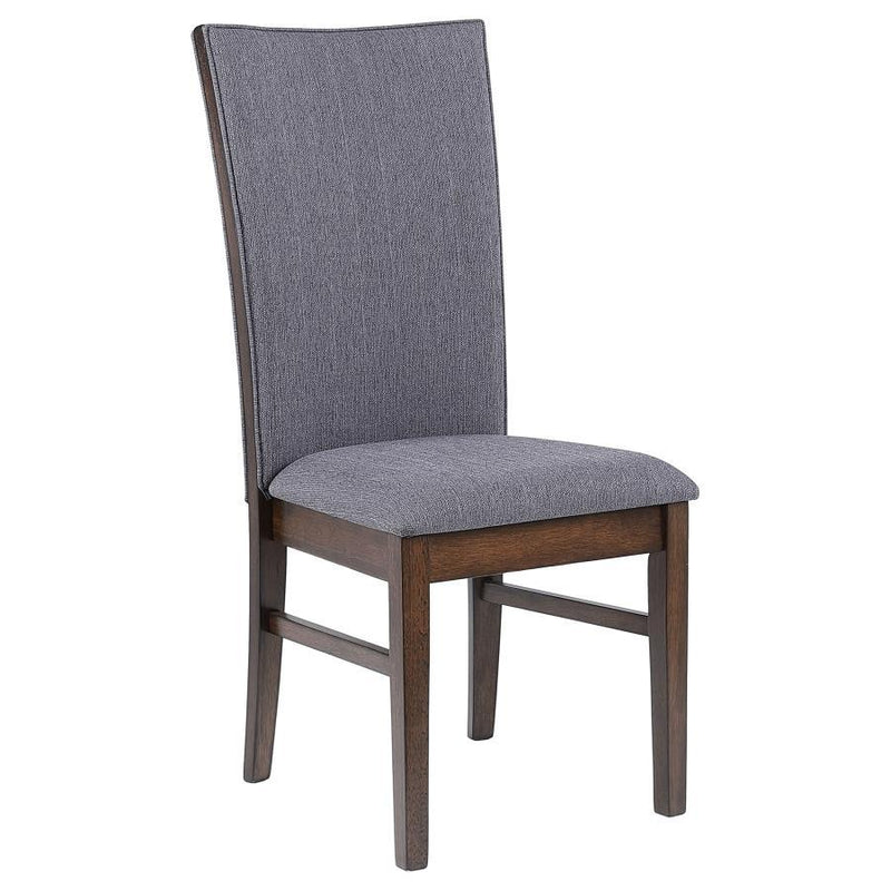Sherwood - Upholstered Dining Side Chair (Set of 2) - Gray - JaxCo Furniture