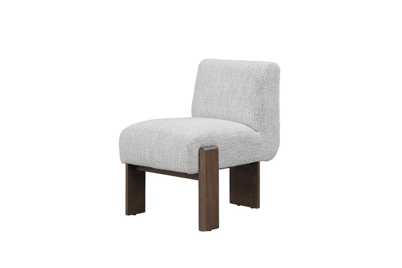 Chelsea - Upholstered Dining Chair - Pixel Ivory - JaxCo Furniture