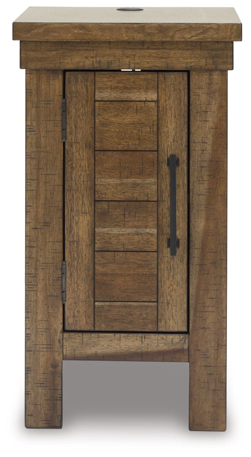 Moriville - Grayish Brown - Chair Side End Table - JaxCo Furniture