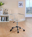 Amaturo - Acrylic Adjustable Home Office Desk Chair - Clear - JaxCo Furniture