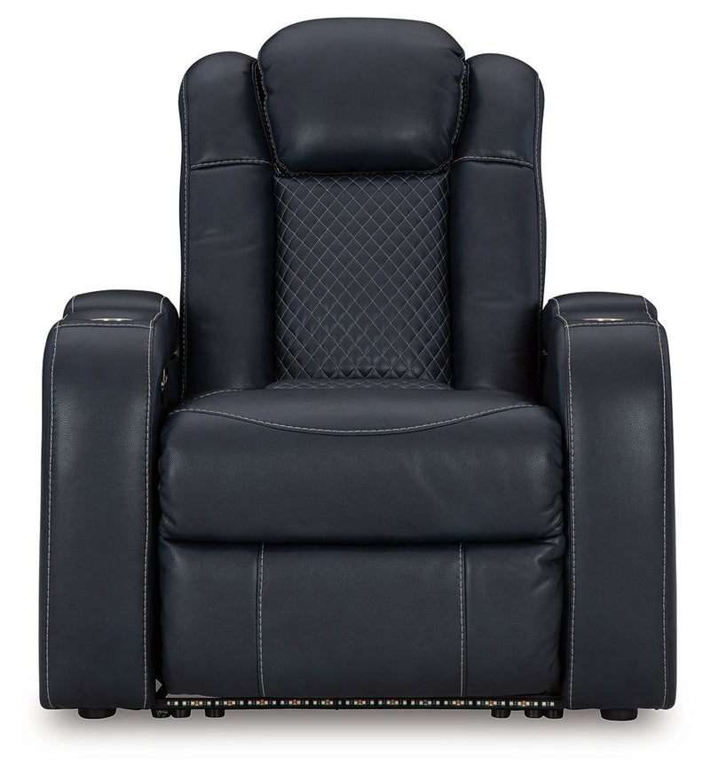Fyne-dyme - Power Recliner/Adj Headrest - JaxCo Furniture