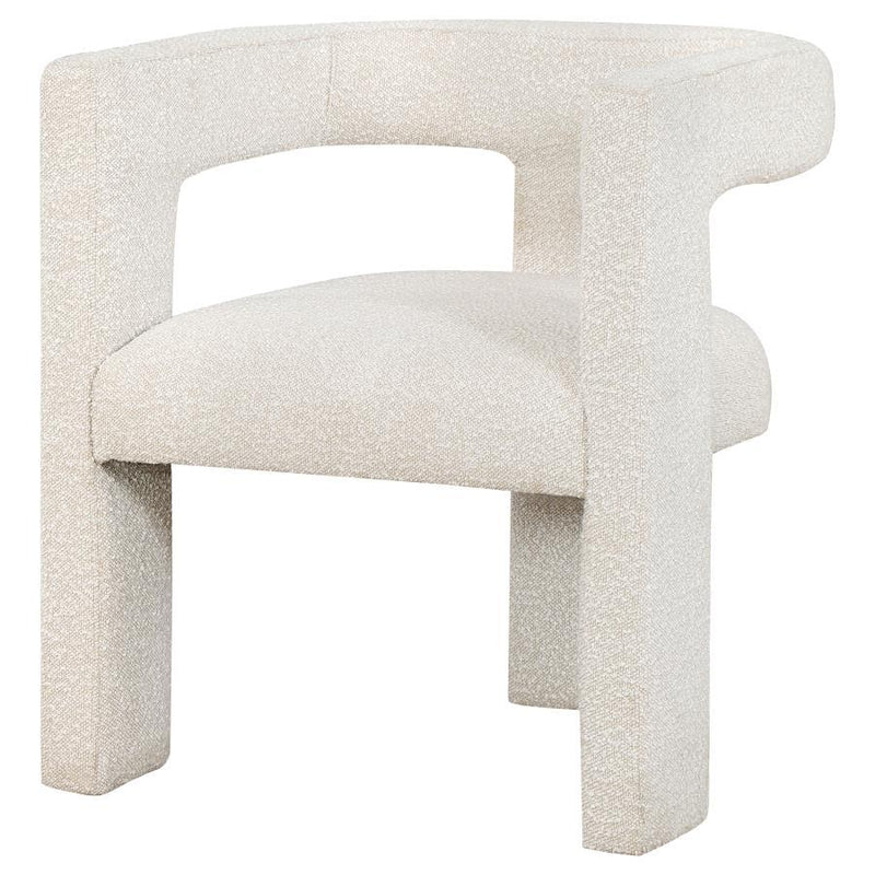 Petra - Boucle Upholstered Accent Side Chair - JaxCo Furniture