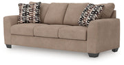 Triston-Peaks - Suede - Sofa - JaxCo Furniture