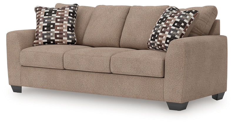 Triston-Peaks - Suede - Sofa - JaxCo Furniture