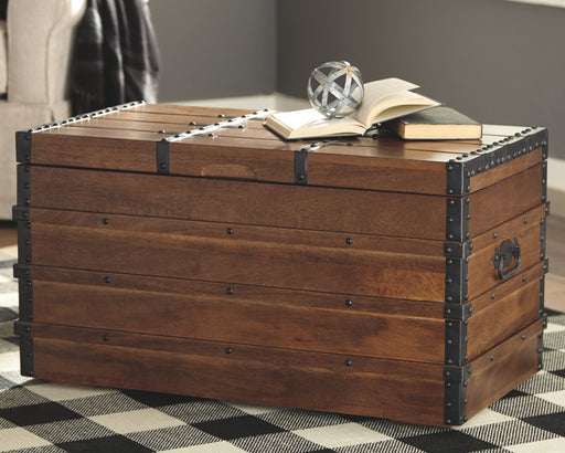Kettleby - Brown - Storage Trunk - JaxCo Furniture