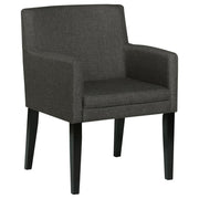 Catherine - Upholstered Dining Arm Chair (Set of 2) - Gray - JaxCo Furniture