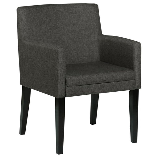 Catherine - Upholstered Dining Arm Chair (Set of 2) - Gray - JaxCo Furniture