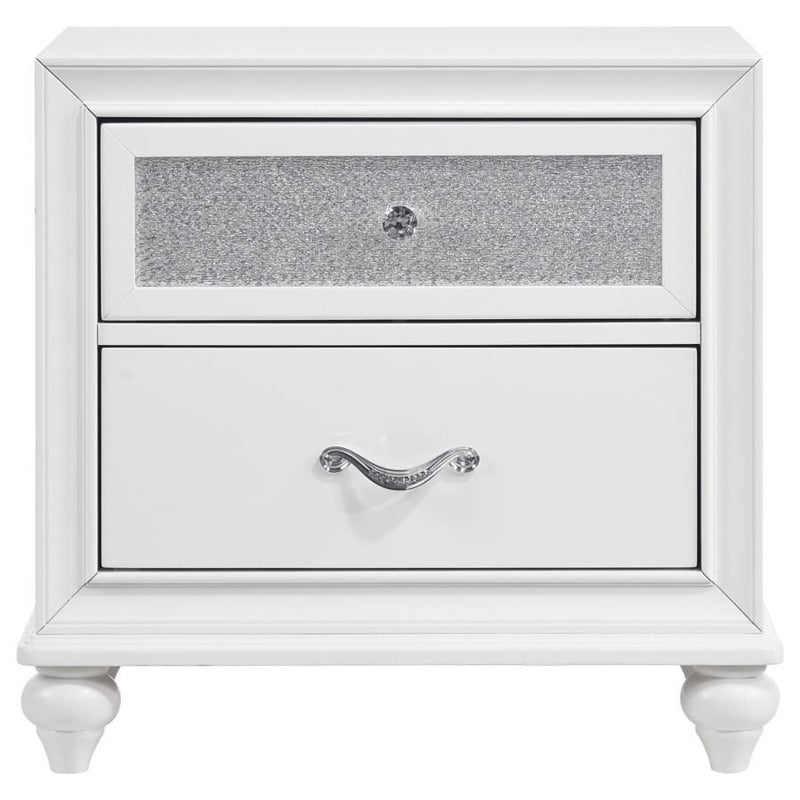Barzini - 2-drawer Nightstand - JaxCo Furniture
