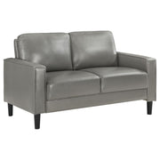 Ruth - Upholstered Track Arm Loveseat - JaxCo Furniture