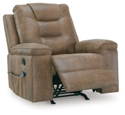 Stockworth - Earth - Rocker Recliner - JaxCo Furniture