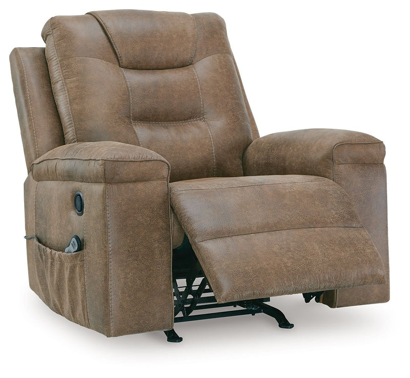 Stockworth - Earth - Rocker Recliner - JaxCo Furniture