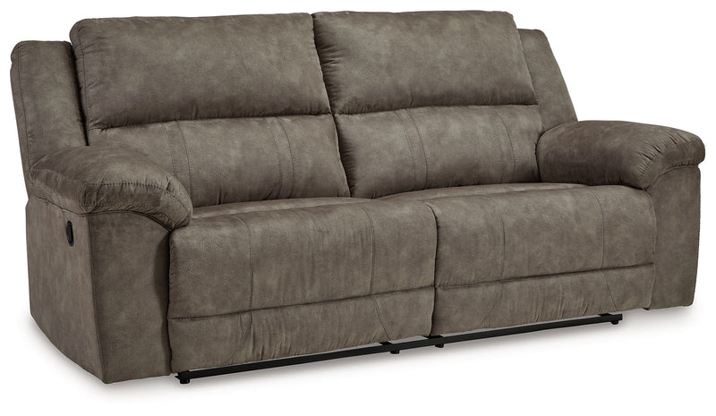 Laresview - Fossil - 2 Seat Reclining Sofa - JaxCo Furniture