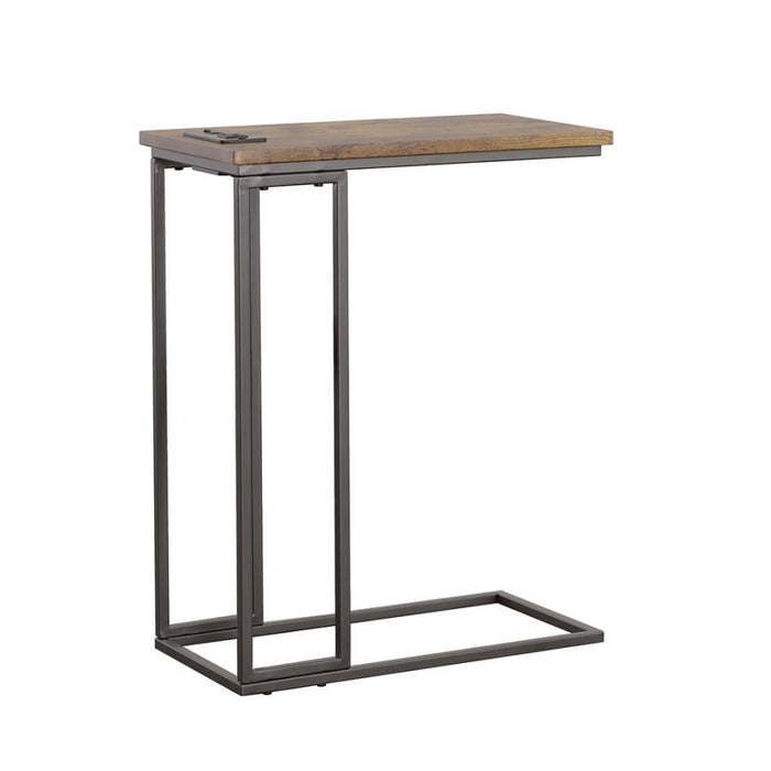 Rudy - Snack Table with Power Outlet - JaxCo Furniture