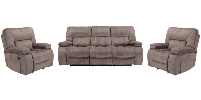 Chapman - Manual Reclining Sofa Set - JaxCo Furniture