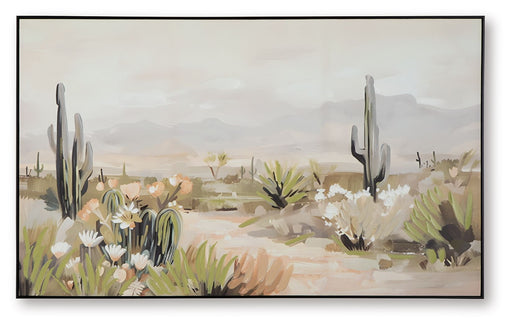 Sidworth - Green / Beige / Gray - Wall Art - JaxCo Furniture