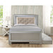 Platinum - Youth Full Platform Bed With Trundle - Сhampagne - JaxCo Furniture