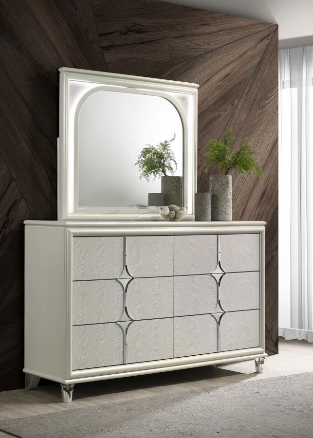 Olivia - 6-Drawer Dresser - JaxCo Furniture