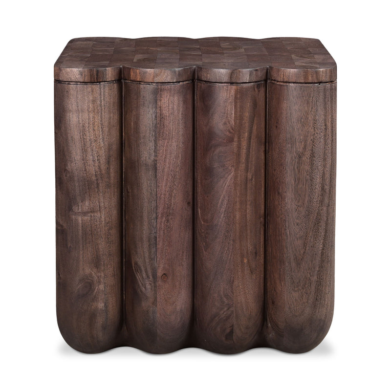 Punyo Punyo - Accent Table - Dark Brown - JaxCo Furniture