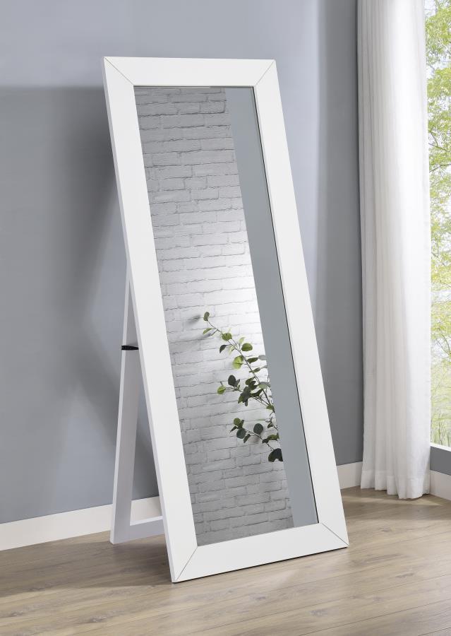 Cadence - Tempered Glass Full Length Mirror - JaxCo Furniture